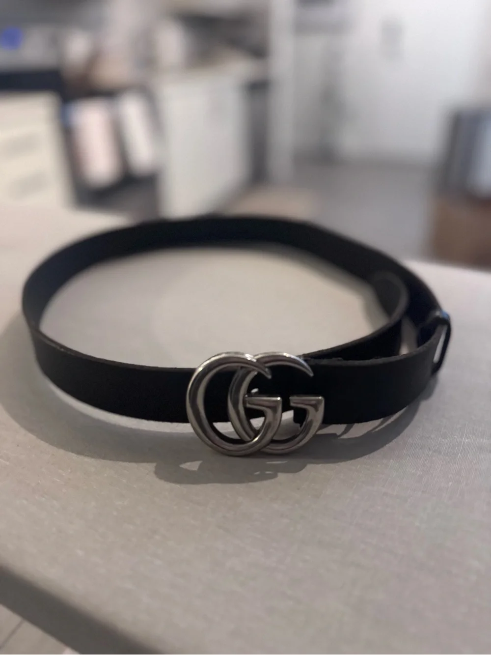 Gucci leather belt